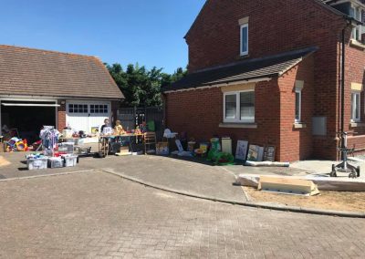 Garage Sale on corner